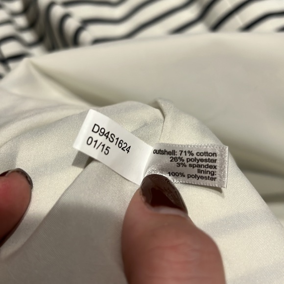 The Limited Dress Womens size 10. Navy & White Stripes. - Picture 12 of 14